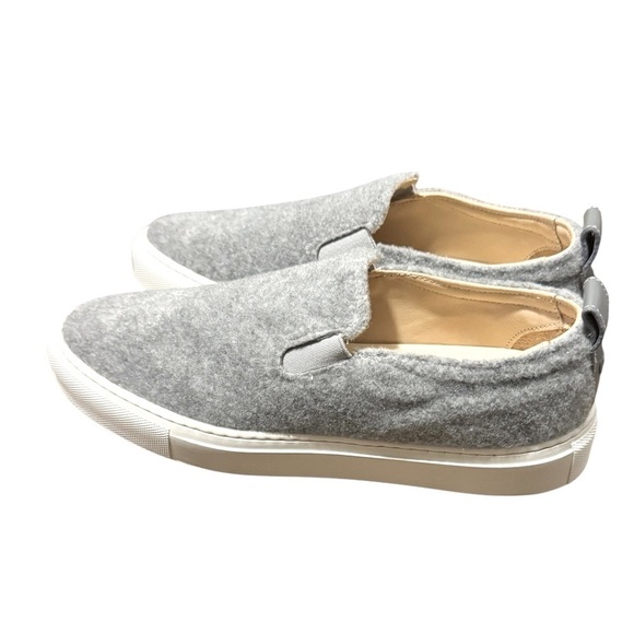 KOIO Garda Gray Loafers Minimalist Slip-Ons Felt Size 8 NWOT - Picture 4 of 9